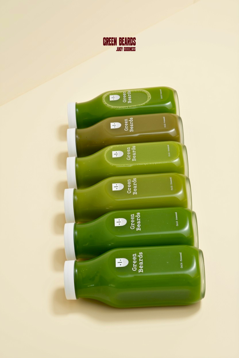 1 Day Cold-Pressed Juice Cleanse Packages Dublin — Green Beards